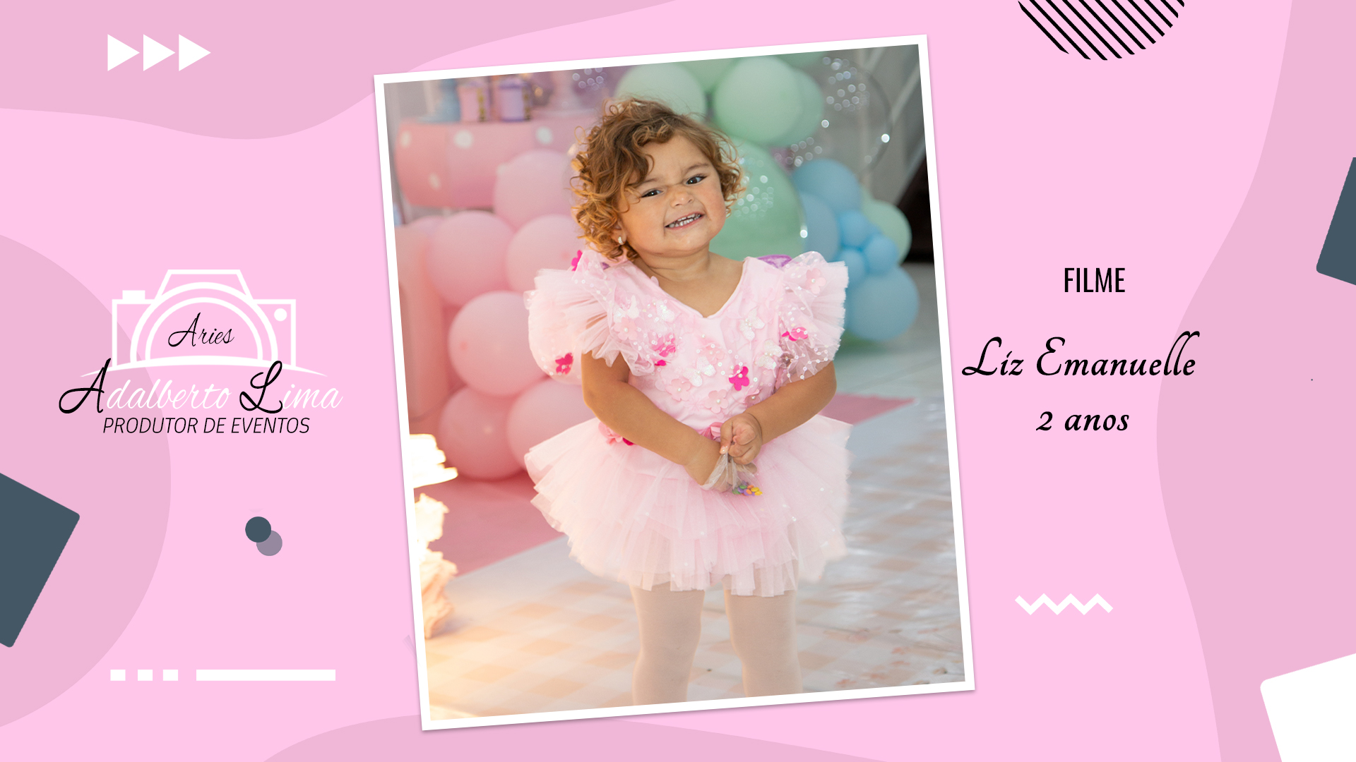 Filme - Liz Emanuelle 2 anos - 15.08.2025